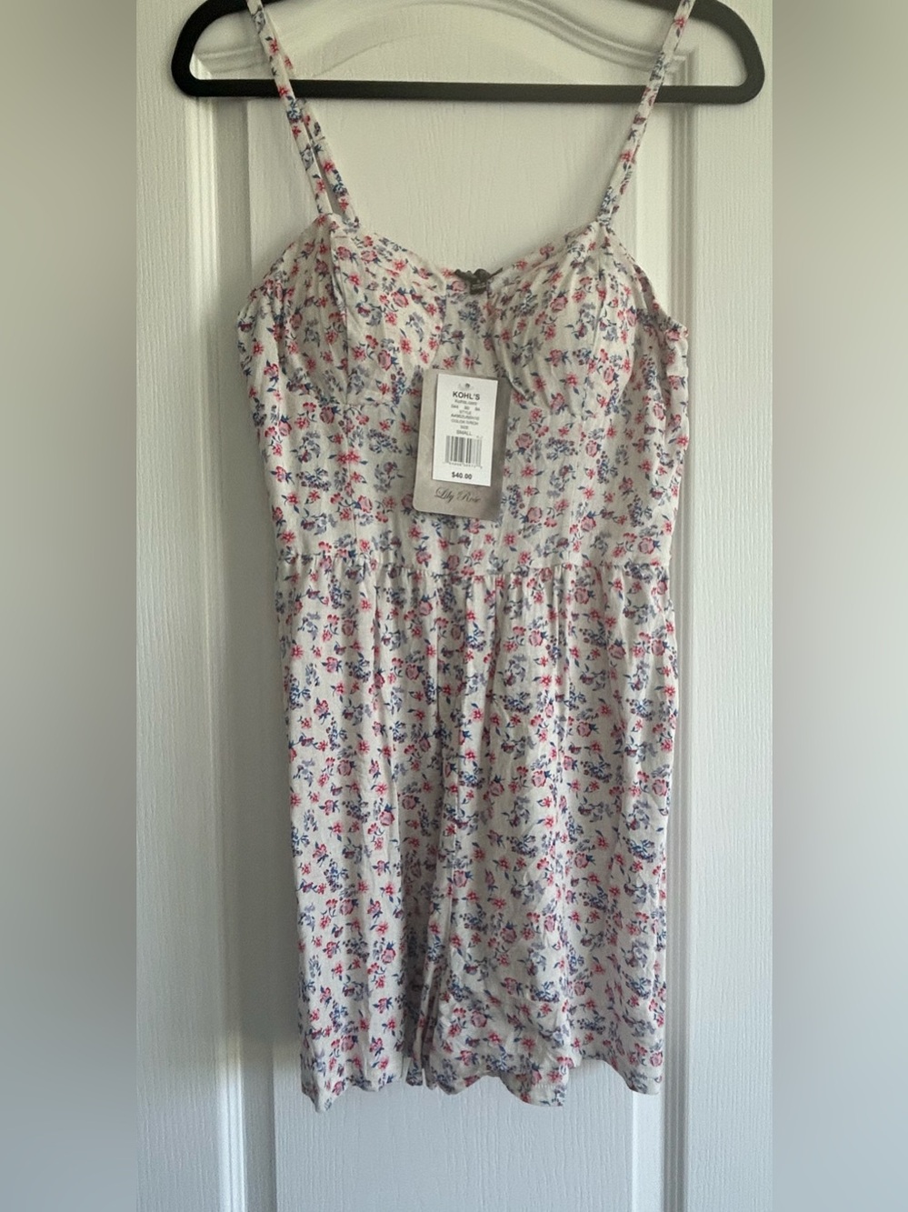 NWT Lilly Rose Floral Romper